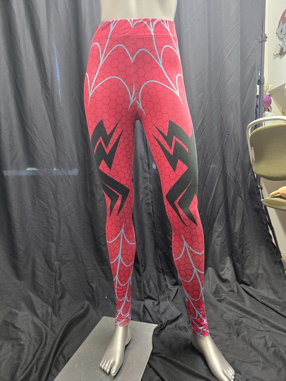 Marvel Pink and Blue Spiderweb Print Leggings